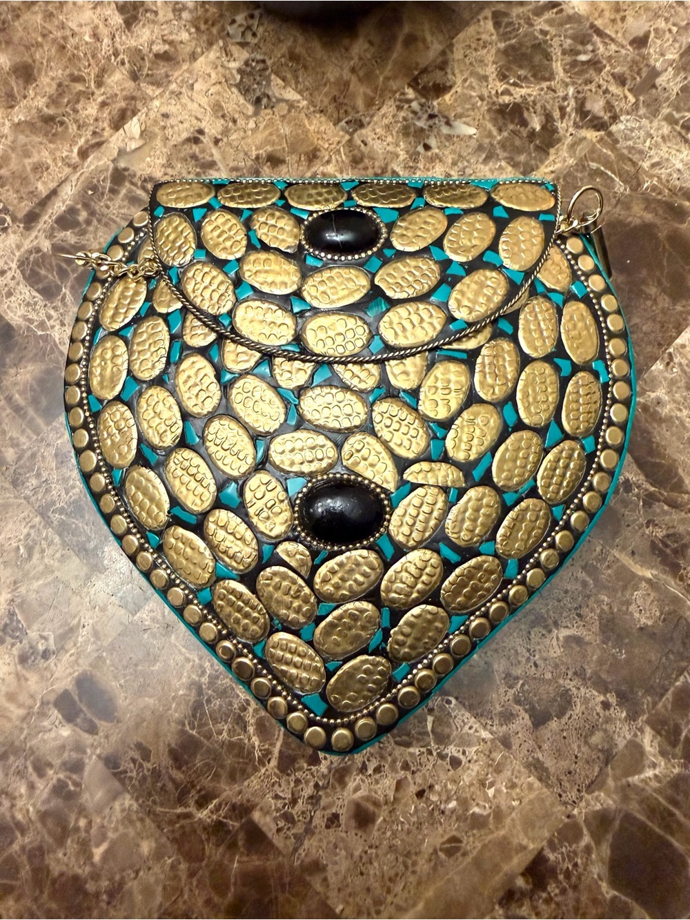Ramla Mosaic Clutch Bag